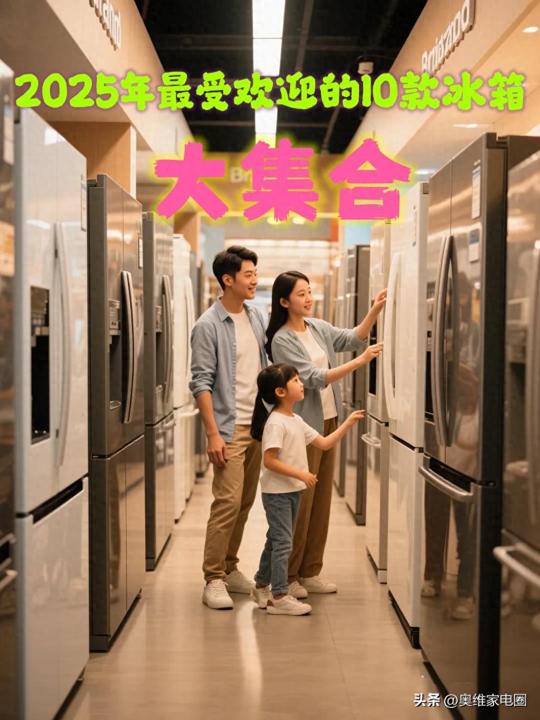 2025年上半年最受欢迎的10款家用冰箱！实力推荐，拒绝踩坑！(图1)