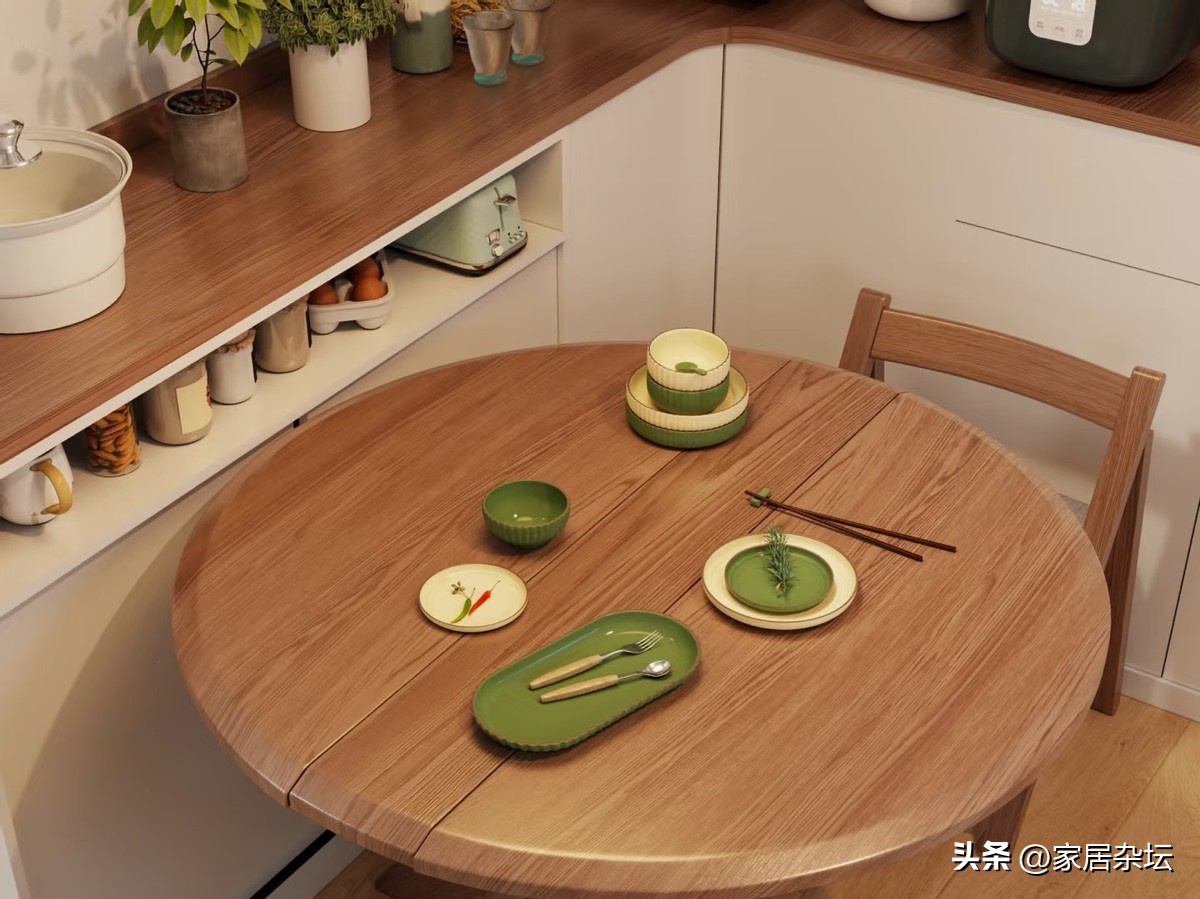 餐桌被“谋杀”了！90后邻居家的小户型隐形餐厅，让我看傻了眼(图18)