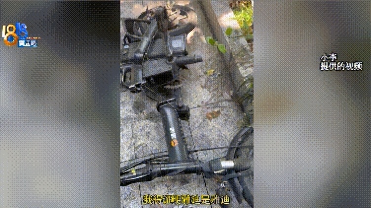 雅迪电动车断成两截，浙江女生发视频自嘲却被投诉下架，品牌方回应！律师：可委托第三方鉴定车的品牌(图7)